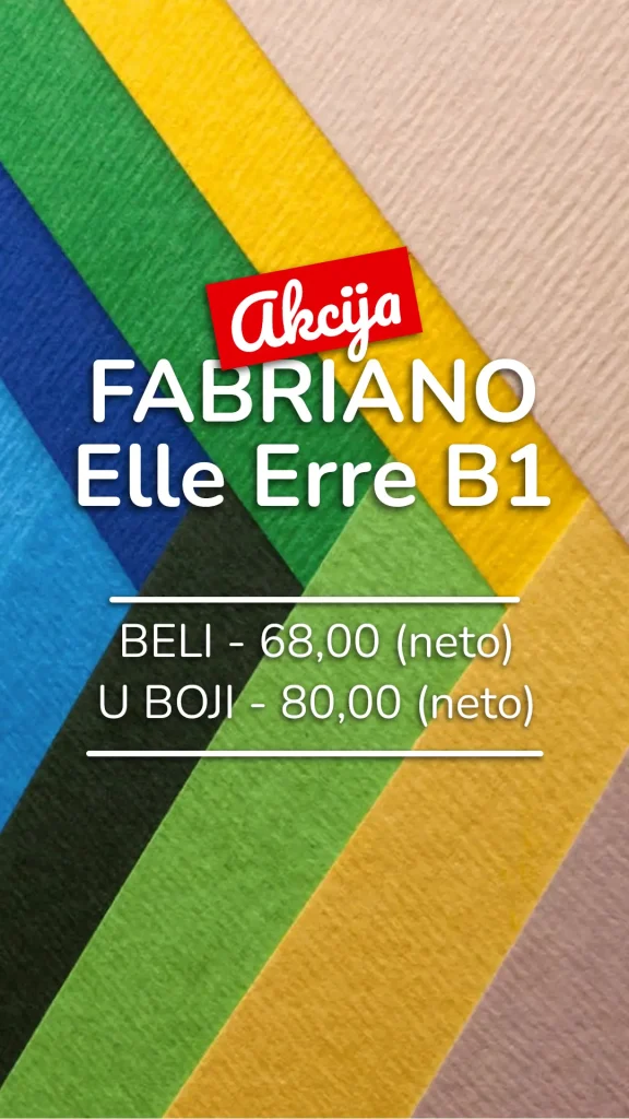 Fabriano Elle Erre akcija - mart 25